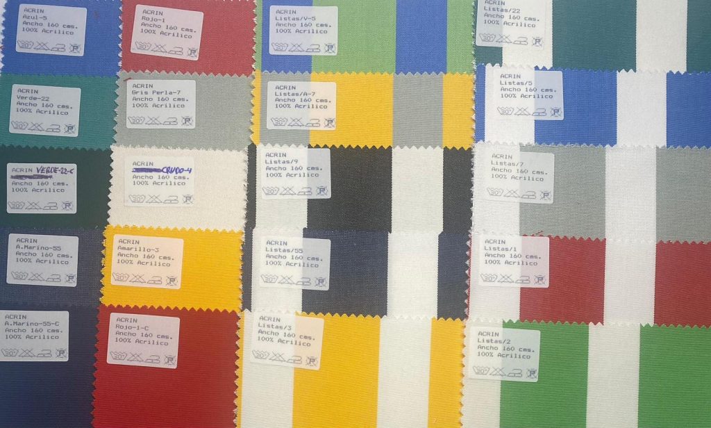 Muestrario Acrin - enobe & Noguera SL